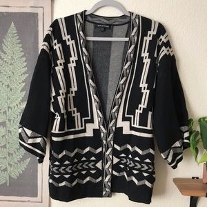 Boho chic tribal inspired cardigan